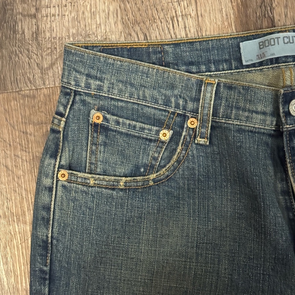 Levi’s Women’s 315 Vintage High Rise Jeans Size 10 - Picture 6 of 13